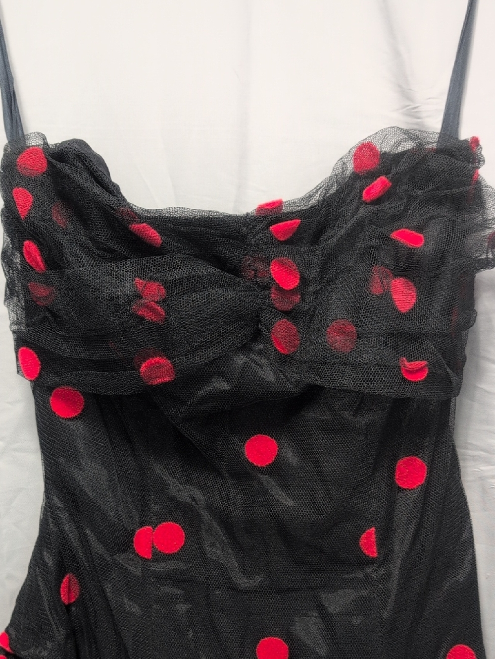 Vintage After Five strapless dress by Julie Duroche - Picture 2 of 8